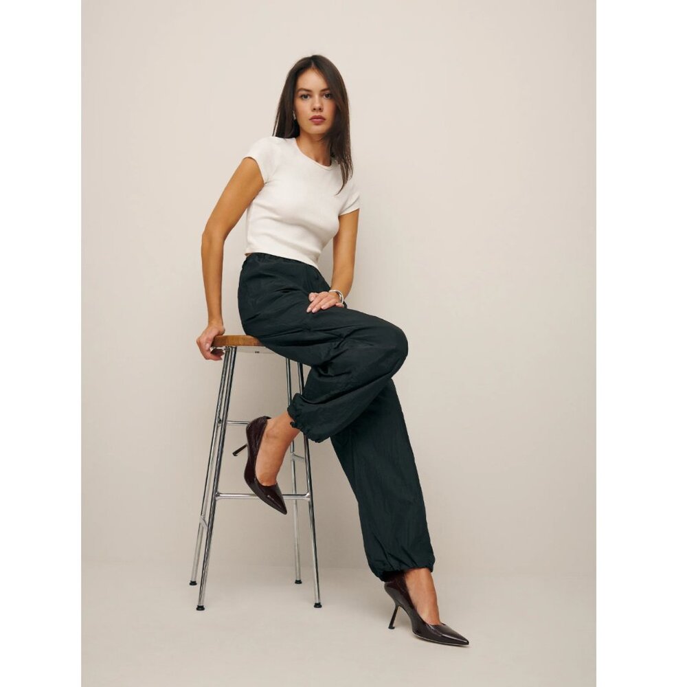 Reformation Camden Pant in Black